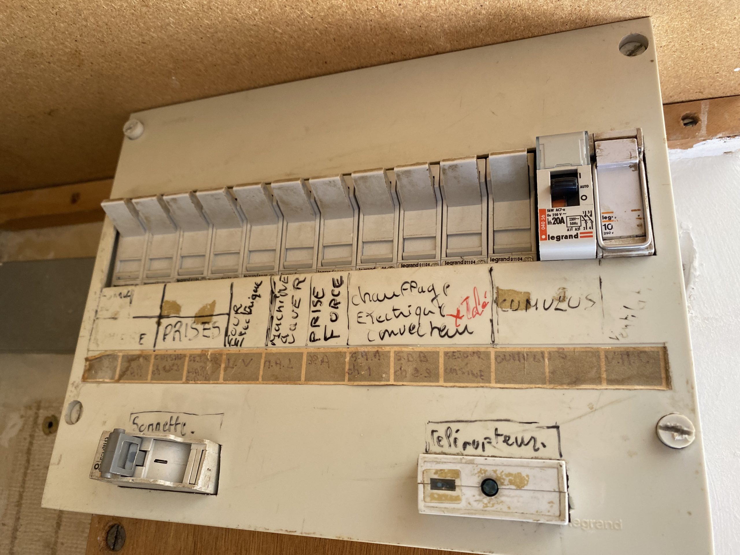 REALISATION TABLEAU ELECTRIQUE A LAIZ