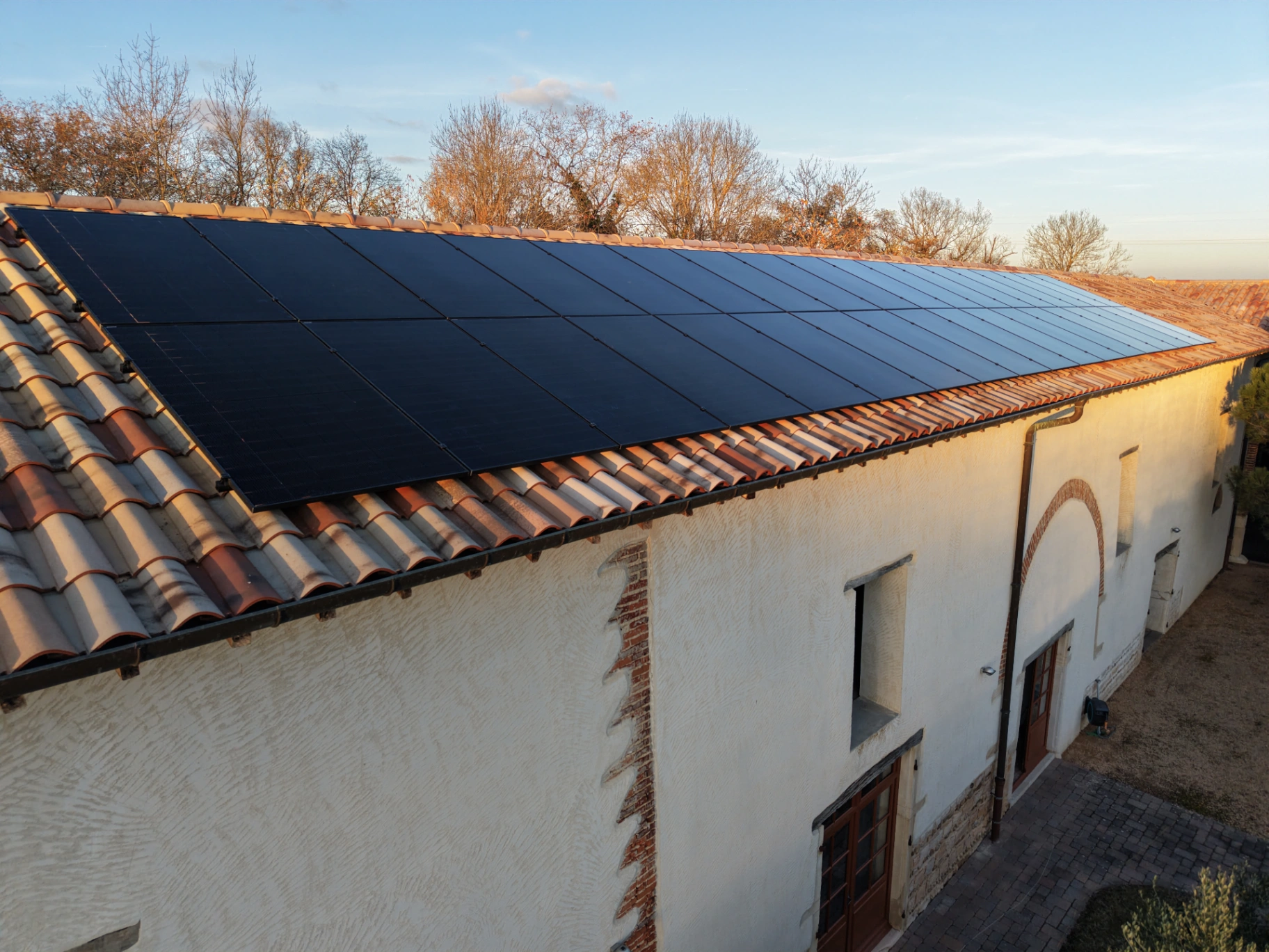 Installation photovoltaïque de 18 KWc à Ambérieux en Dombes