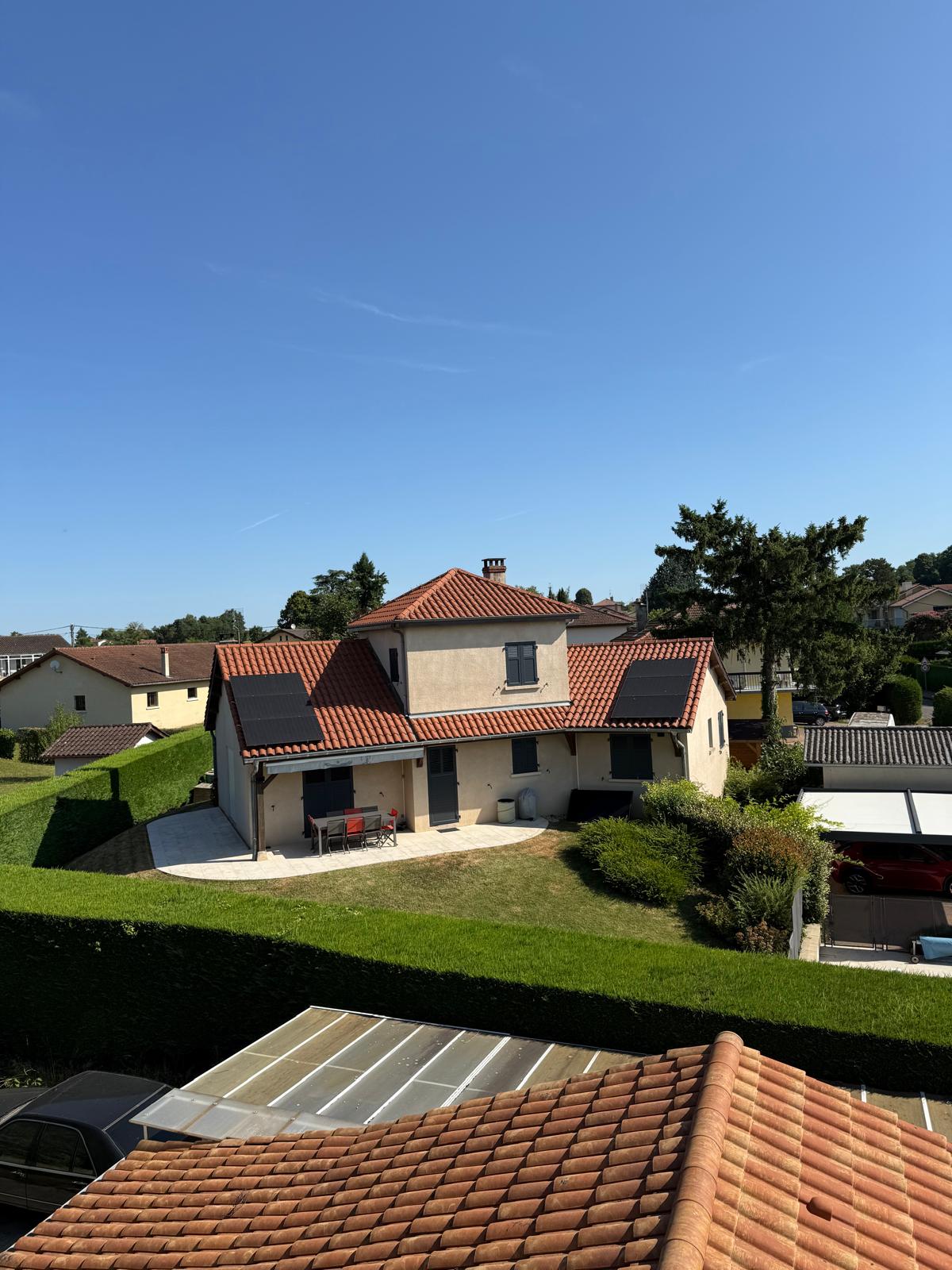 Installation photovoltaïque de 3 KWc  à Crottet